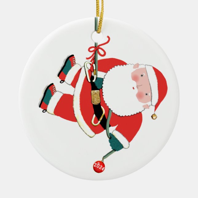 Rock Climbing Collectible 2023 Keramik Ornament (Vorne)