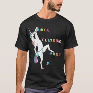 Rock Climbing Einhorn Kostüm Einhorn lustig lustig T-Shirt
