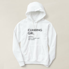 Rock Climbing Geschenk für sie Hoodie