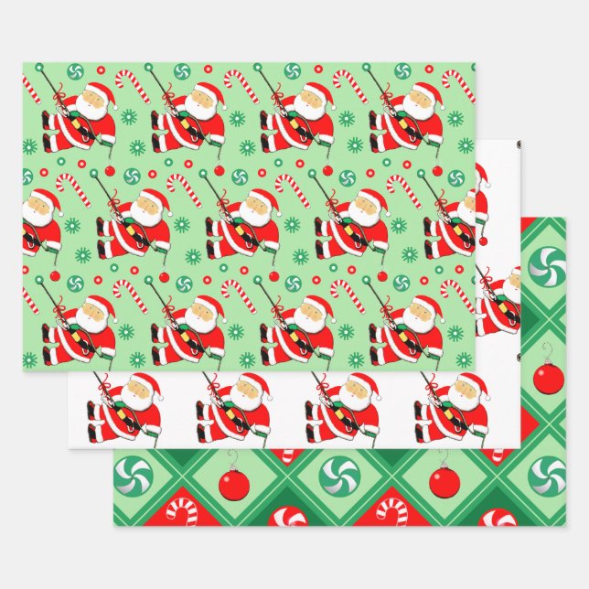 Rock Climbing Holiday Geschenkpapier Set (Set)