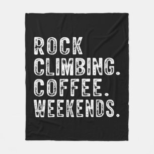 Rock Climbing Kaffeewochen Rock Kletterbegeisterte Fleecedecke