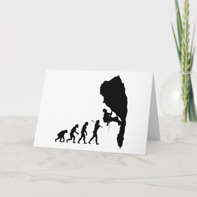 Rock Climbing Karte (Vorderseite)