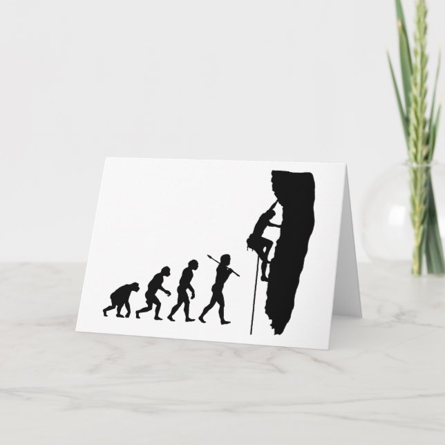 Rock Climbing Karte (Vorderseite)