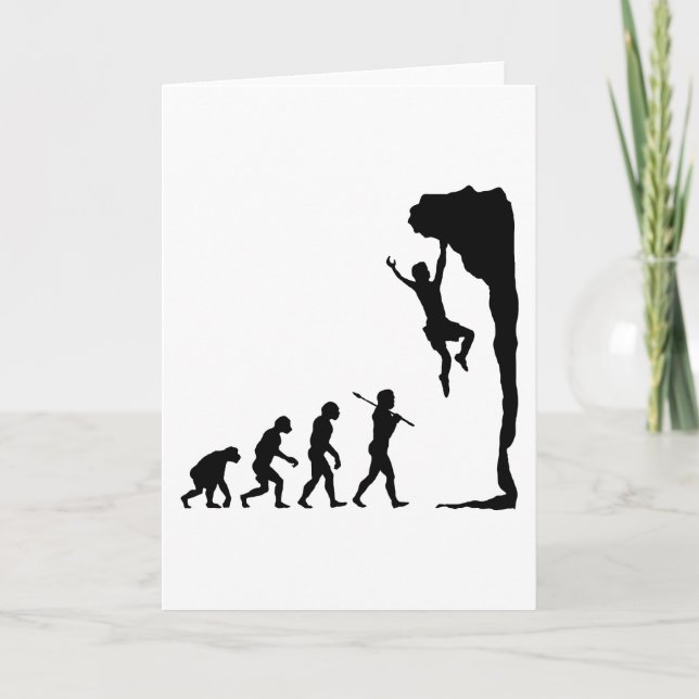 Rock Climbing Karte (Vorderseite)