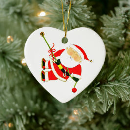 Rock Climbing Keramik Ornament