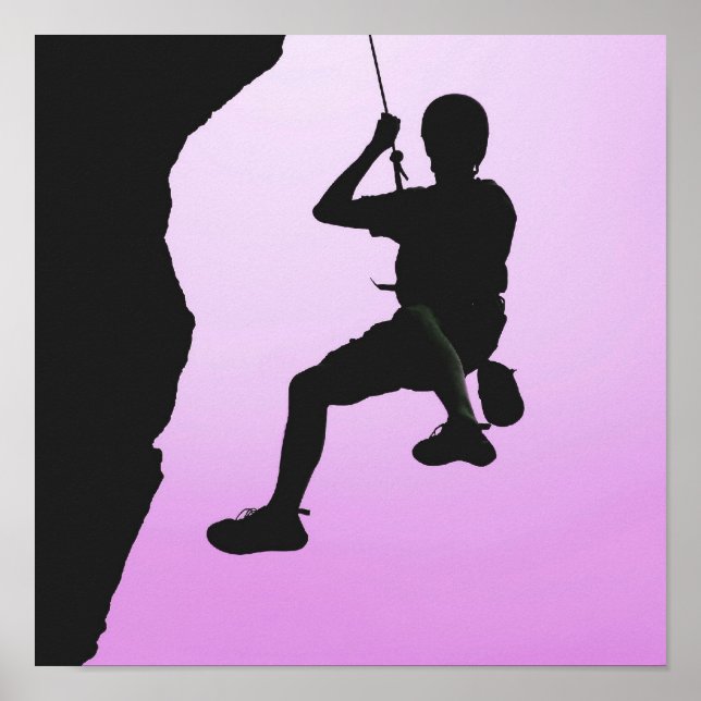 Rock Climbing Poster (Vorne)