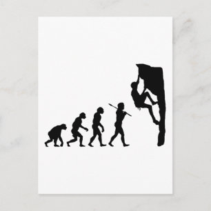 Rock Climbing Postkarte
