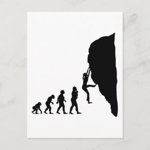 Rock Climbing Postkarte