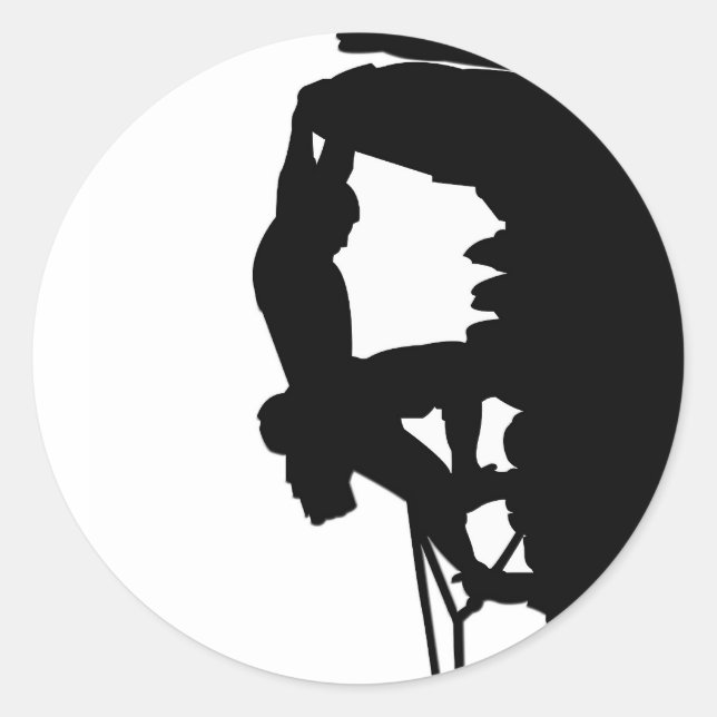Rock Climbing Sticker (Vorderseite)
