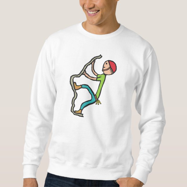 Rock Climbing Sweatshirt (Vorderseite)