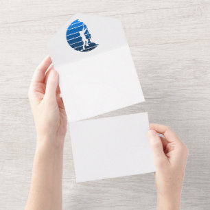 Rock Climbing Vater Bergsee-Zauber All In One Einladung