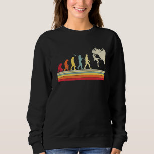 Rock Climbing Vintage Evolution Sweatshirt