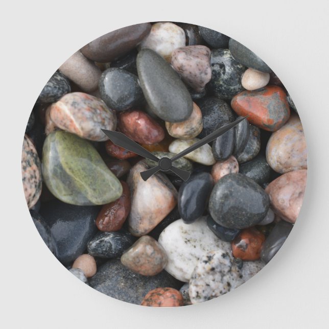 Rock Clock Große Wanduhr (Vorderseite)