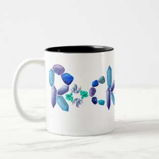 Rock Co, ich sah eine Rock Coffee Tasse, Geologie  Zweifarbige Tasse