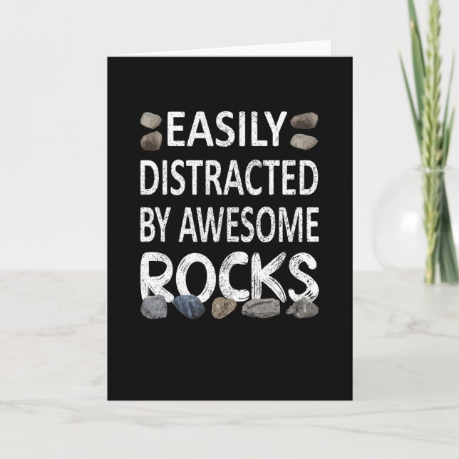 Rock Collector Rockhounding Geology Geologist Karte (Vorderseite)