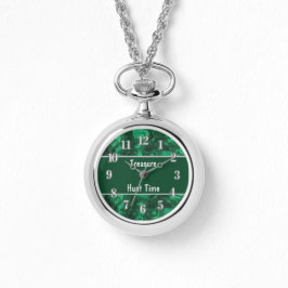 Rock Collector Schatzsuche Time Green Rockhound Armbanduhr