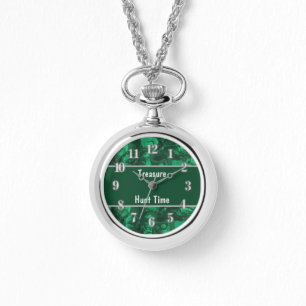 Rock Collector Schatzsuche Time Green Rockhound Armbanduhr