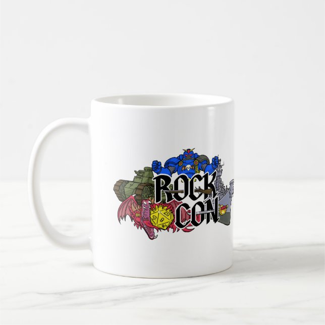 Rock-Con Gaming Convention Tasse (Links)