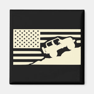 Rock Crawler American Flag #USAPatriotGraphics © Magnet