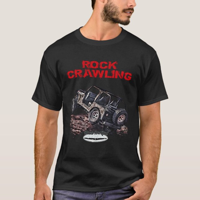 Rock Crawling Rock crawling Truck Sqare Body Squar T-Shirt (Vorderseite)