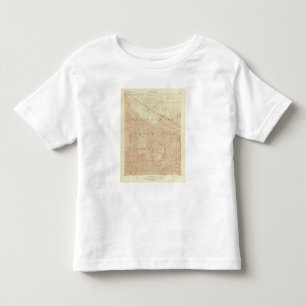 Rock- Creekviereck, das San- Andreasriß zeigt Kleinkind T-shirt