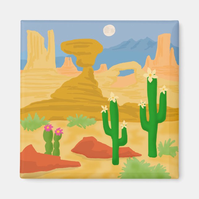 Rock Desert Magnet (Vorne)