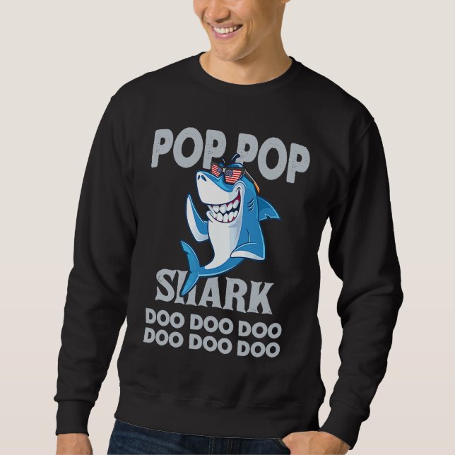 Rock Dolphin A Great Week For A Shark To Stay Posi Sweatshirt (Vorderseite)