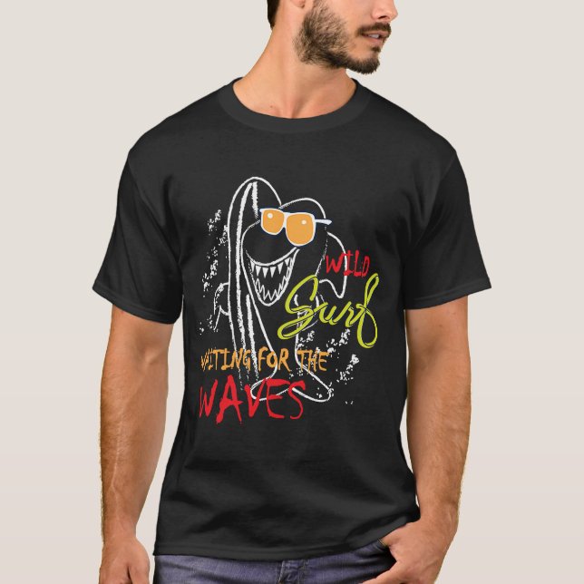 Rock Dolphin Eine große Woche für einen Hai zum Bl T-Shirt (Vorderseite)