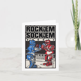 Rock em Sock em Roboter Boxring Karte