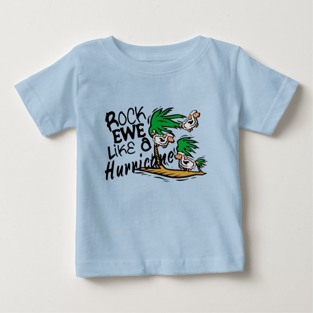 Rock Ewe Baby T-shirt (Vorderseite)