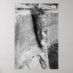 Rock Face Poster