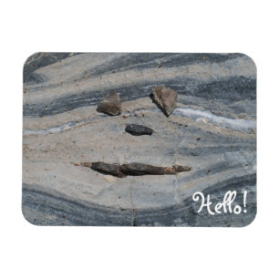 Rock Face sagt Hallo! Magnet