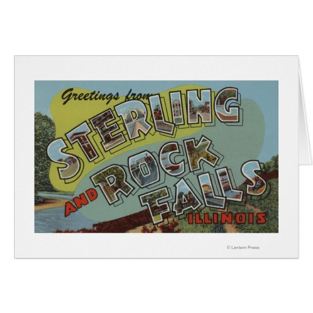 Rock Falls - Große Buchstabenszenen (Vorderseite (Horizontal))