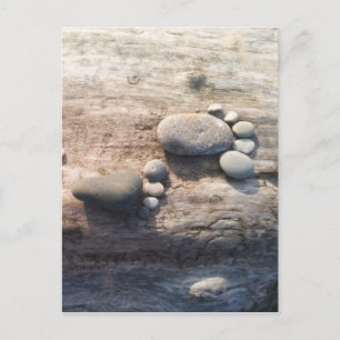 Rock Footprints Postkarte