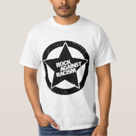 Rock gegen den T - Shirt des Rassismus