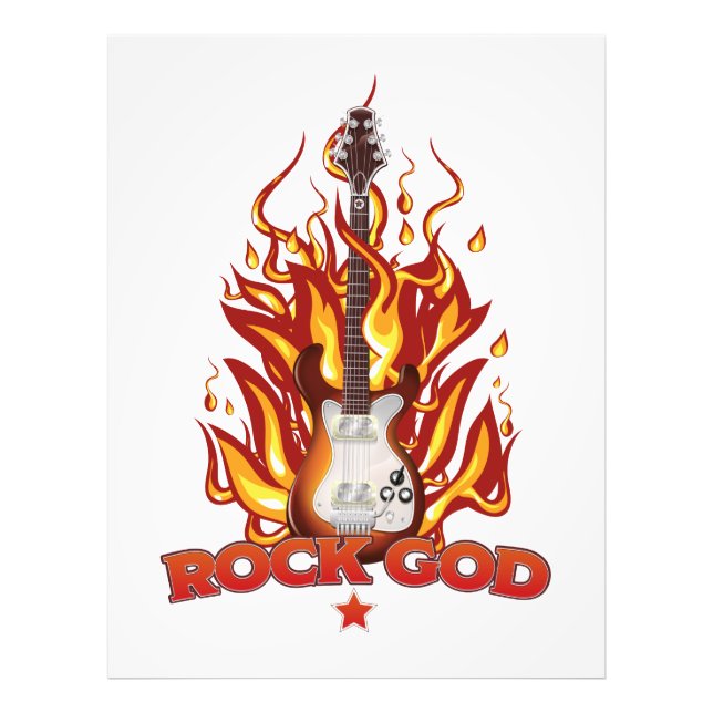 Rock God Fotodruck (Vorne)