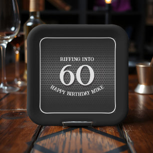 Rock Guitar Amp Geburtstag Jam jedes Alter Classic Pappteller