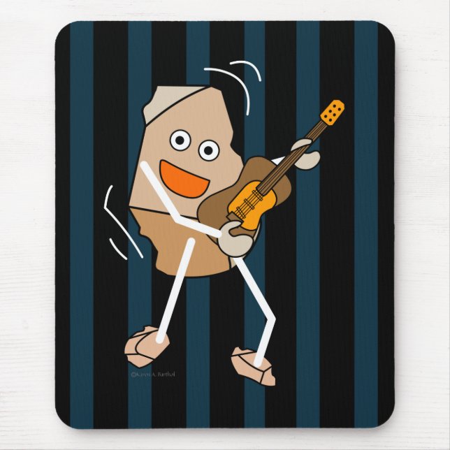 Rock Guitar Mousepad (Vorne)