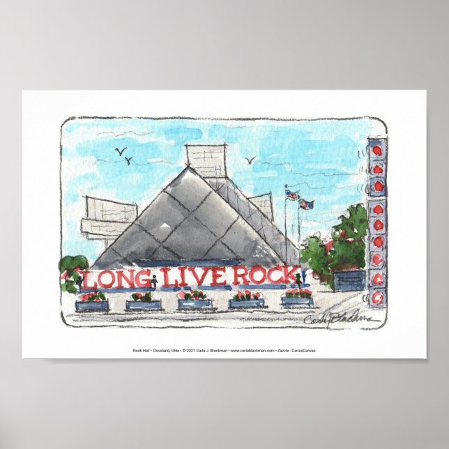 Rock Hall Poster (Vorne)