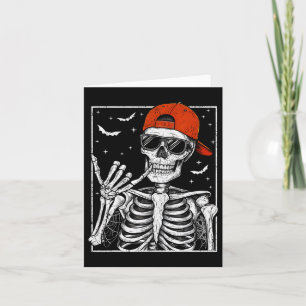 Rock Hand Halloween Kostüm Cool Rock Music Rocker Karte