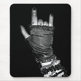 Rock Hand Mouse Pad Mousepad