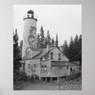 Rock Harbor Leuchtturm Poster