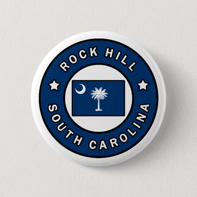 Rock Hill South Carolina Button (Vorderseite)