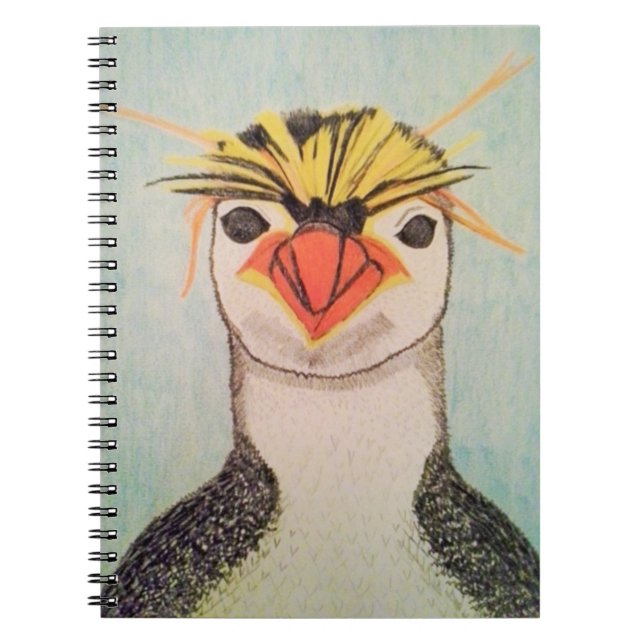 Rock Hopper Penguin Notebook Notizblock (Vorderseite)