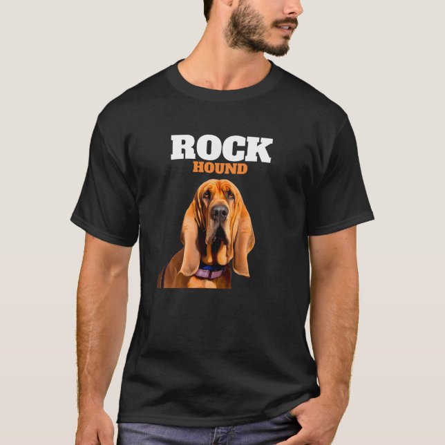 Rock Hound Geologin Hobby Rock Collection T-Shirt (Vorderseite)