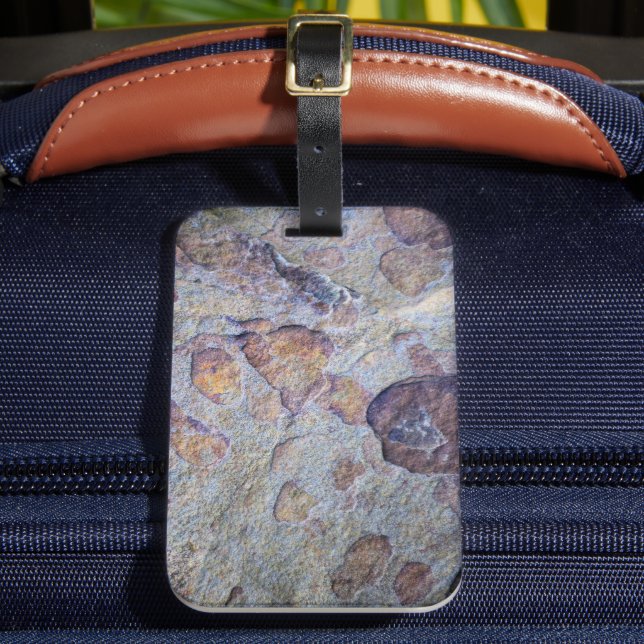 Rock Iron Ore Stone Gepäckanhänger (Vorderseite Insitu 2)