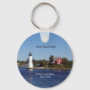 Rock Island Light-Schlüsselkette Schlüsselanhänger