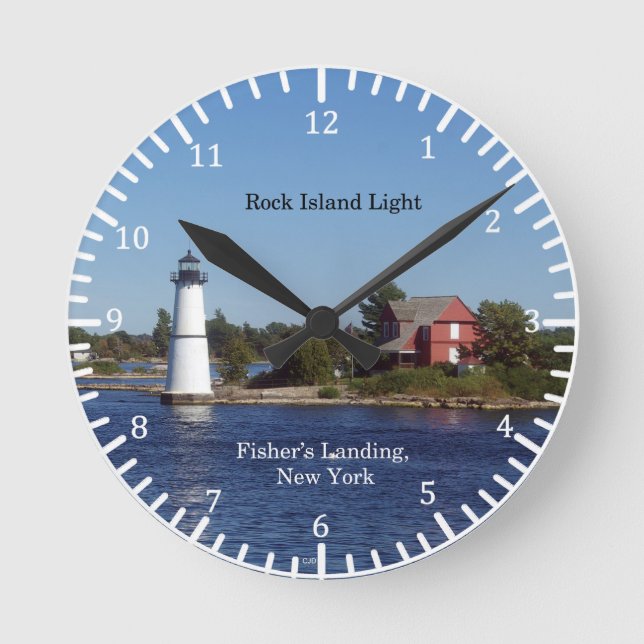 Rock Island Light Uhr (Vorderseite)