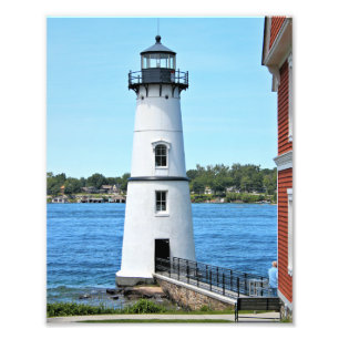 Rock Island Lighthouse, New York 8x10 Foto Print