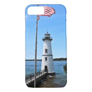Rock Island Lighthouse, New Yorker iPhone Case